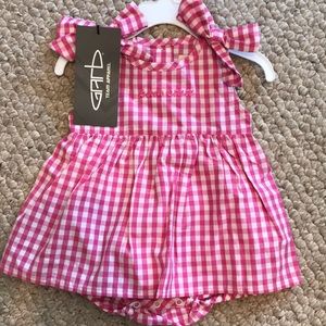 Penn state pink and white dress